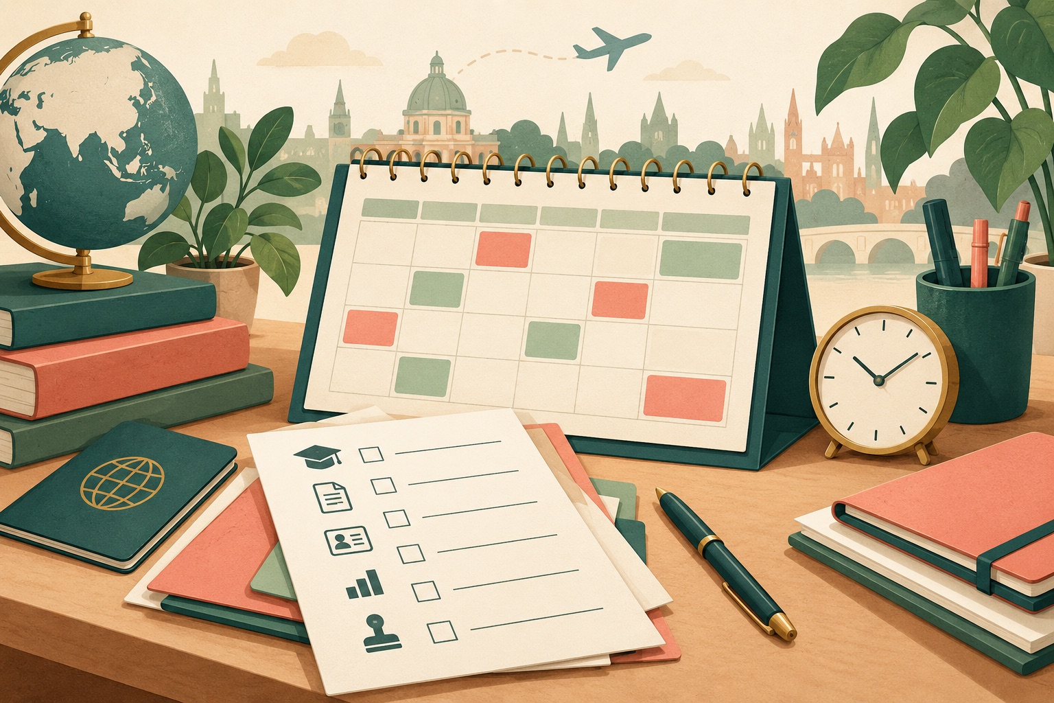 Build a master’s application calendar around real deadlines