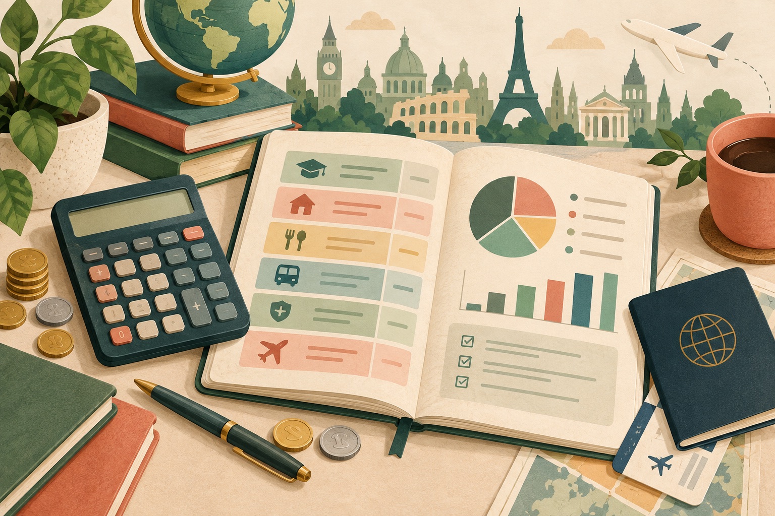 Planning a master’s abroad budget beyond tuition